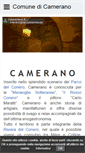 Mobile Screenshot of comune.camerano.an.it